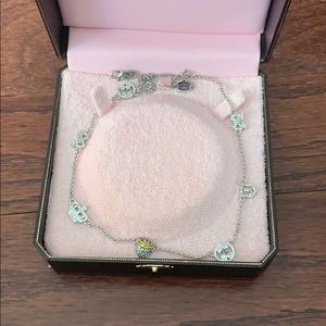 Juicy Couture Silver Charm Necklace